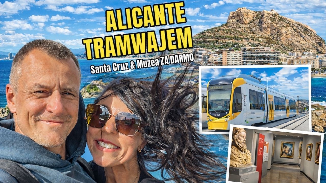 Alicante w jeden dzień. Tramwajem z Benidorm (Santa Cruz + muzea)