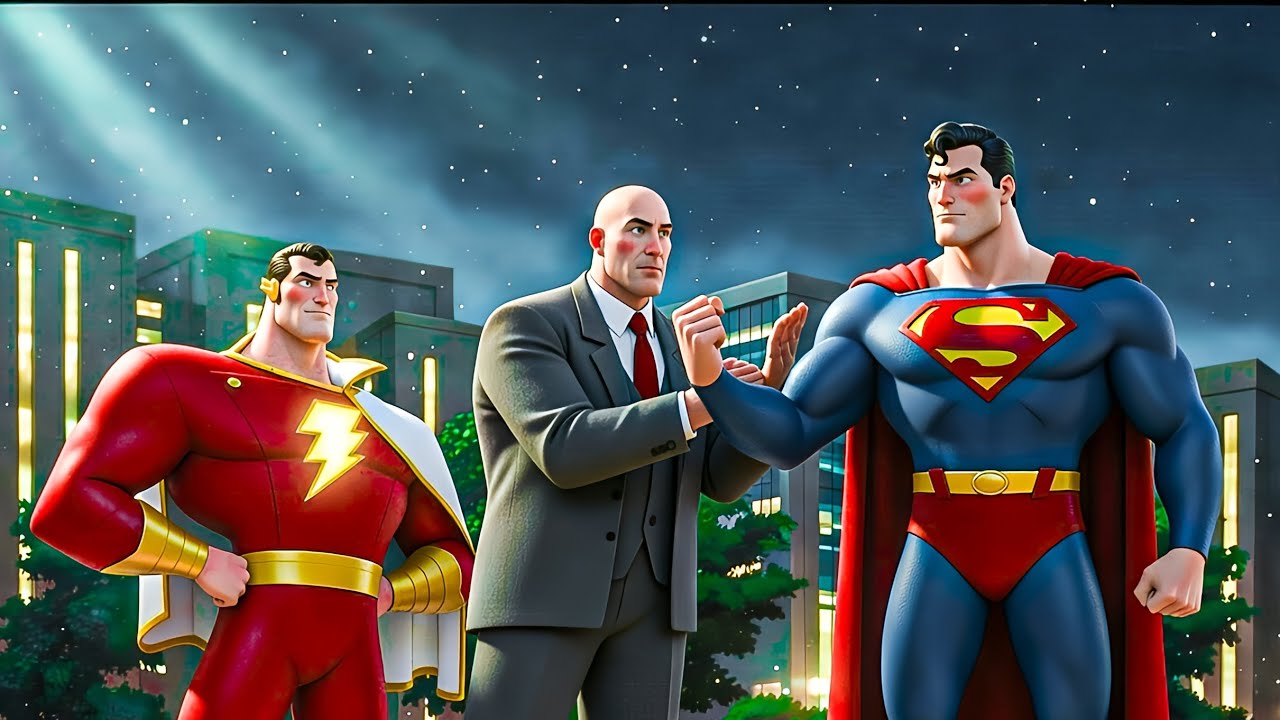 Lex Luthor Made Superman and Shazam Fight. Explained in (Hindi) | Justice League Animated Movie