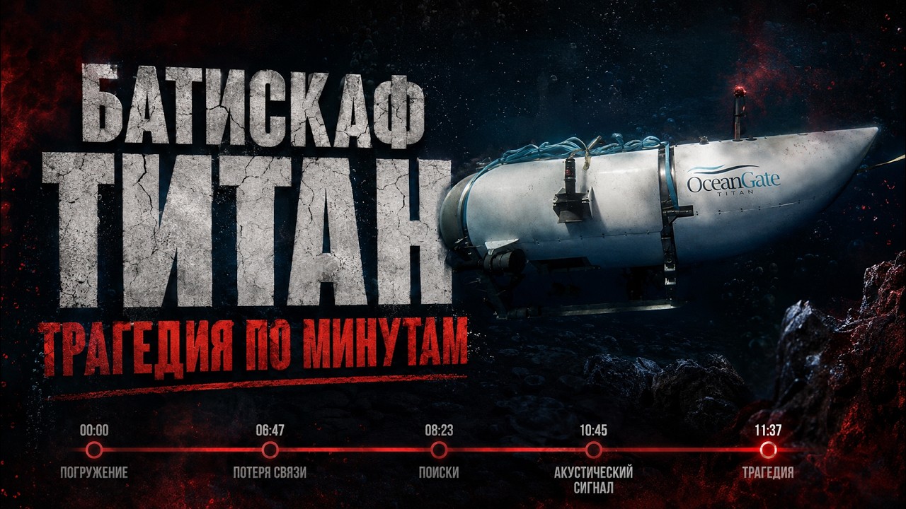 Батискаф Титан / Что случилось с туристами? Проклятье Титаника