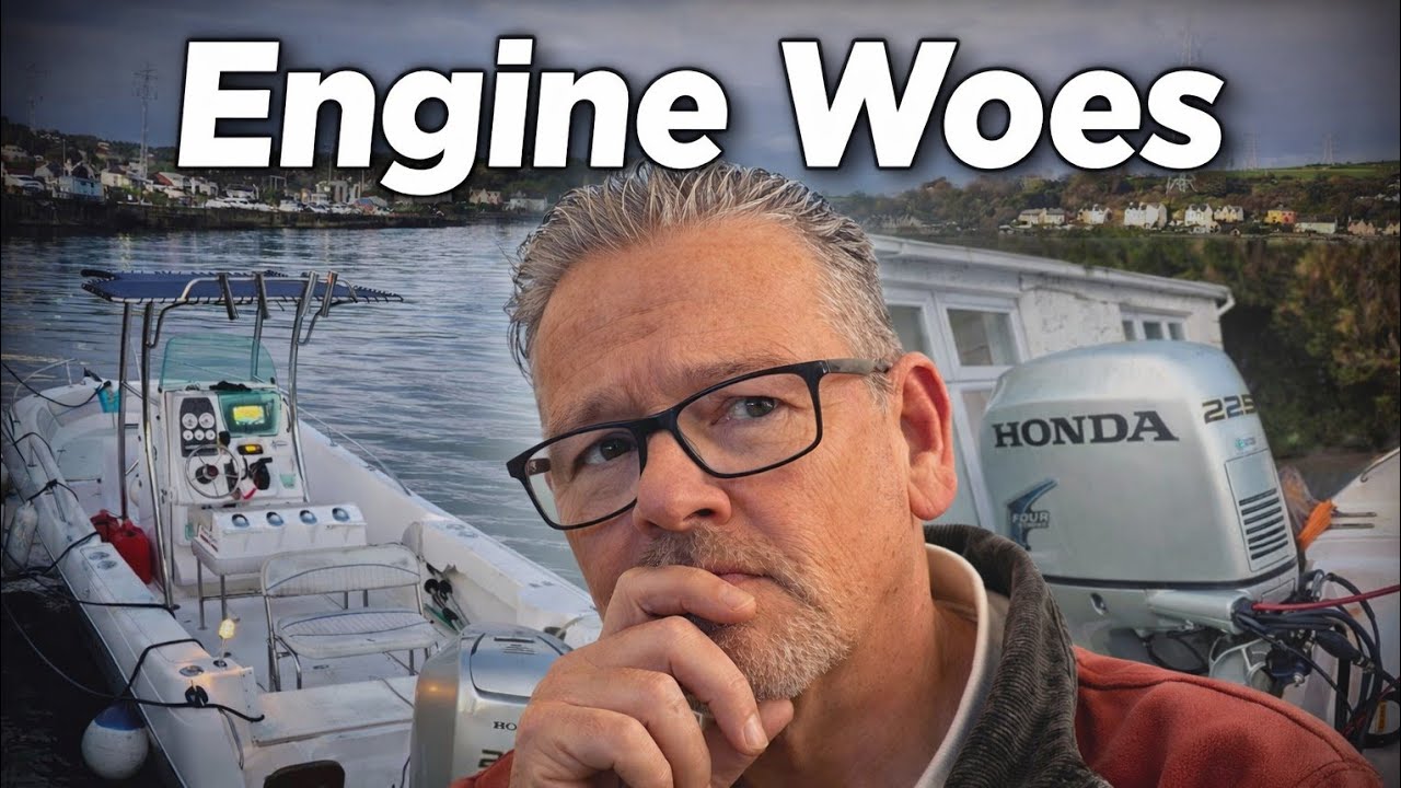 Honda 225hp Outboard Motor Fuel System Cleaning and Injector Replacement 