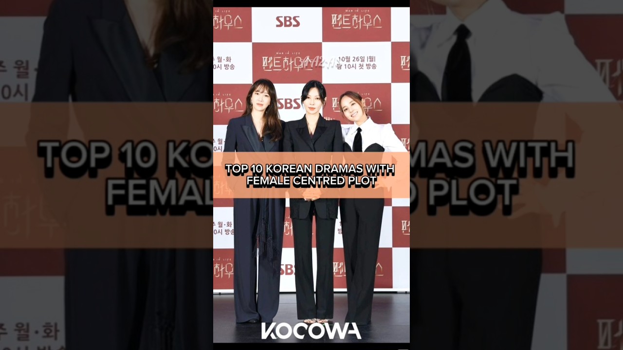 10 Kdramas with Female Centred Plots #kdrama #romanticdrama #youtubeshorts #shorts