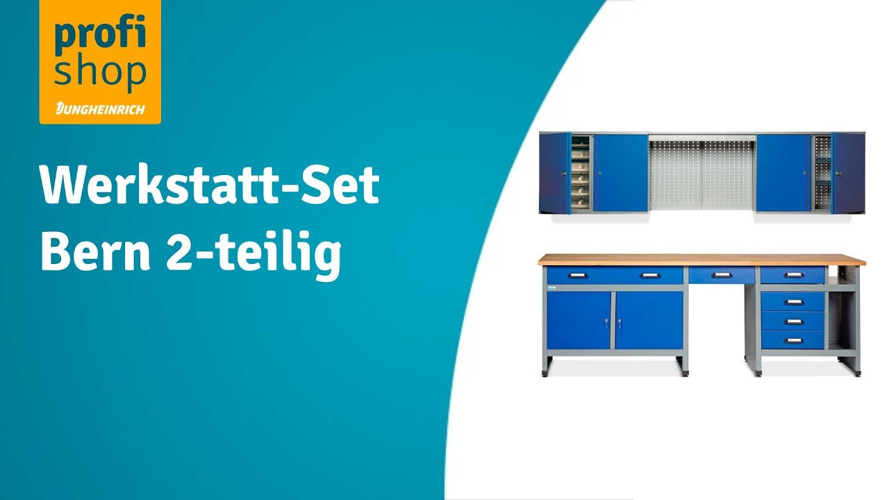 Werkstatt-Set Bern 2-teilig, Breite 2.400 mm
