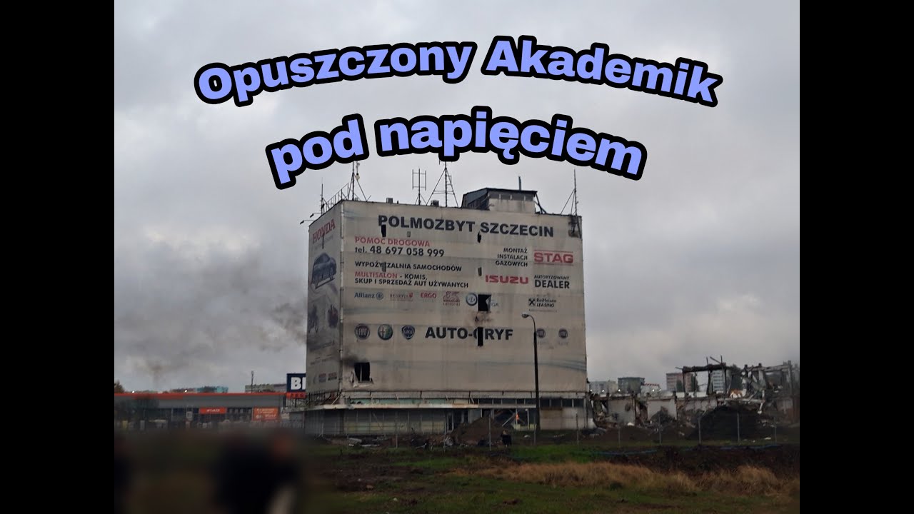 *URBEX* Akademik 2 tygodnie po opuszczeniu. Cały asortyment.