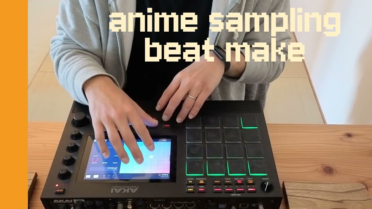 20260117 AKAI MPC LIVE 2 |  YuYu Hakusho sampling beat make