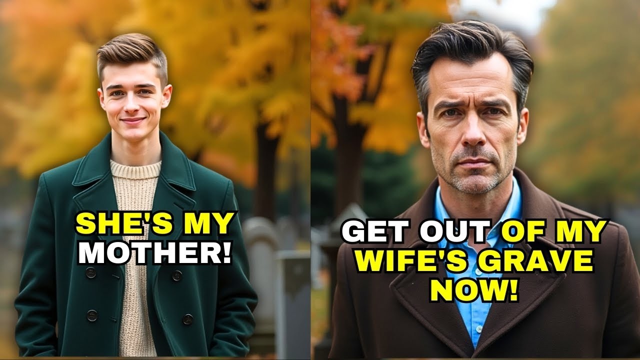Millionaire CEO Thought He Had Lost Everything    Until He Met His Son at His Wife’s Grave