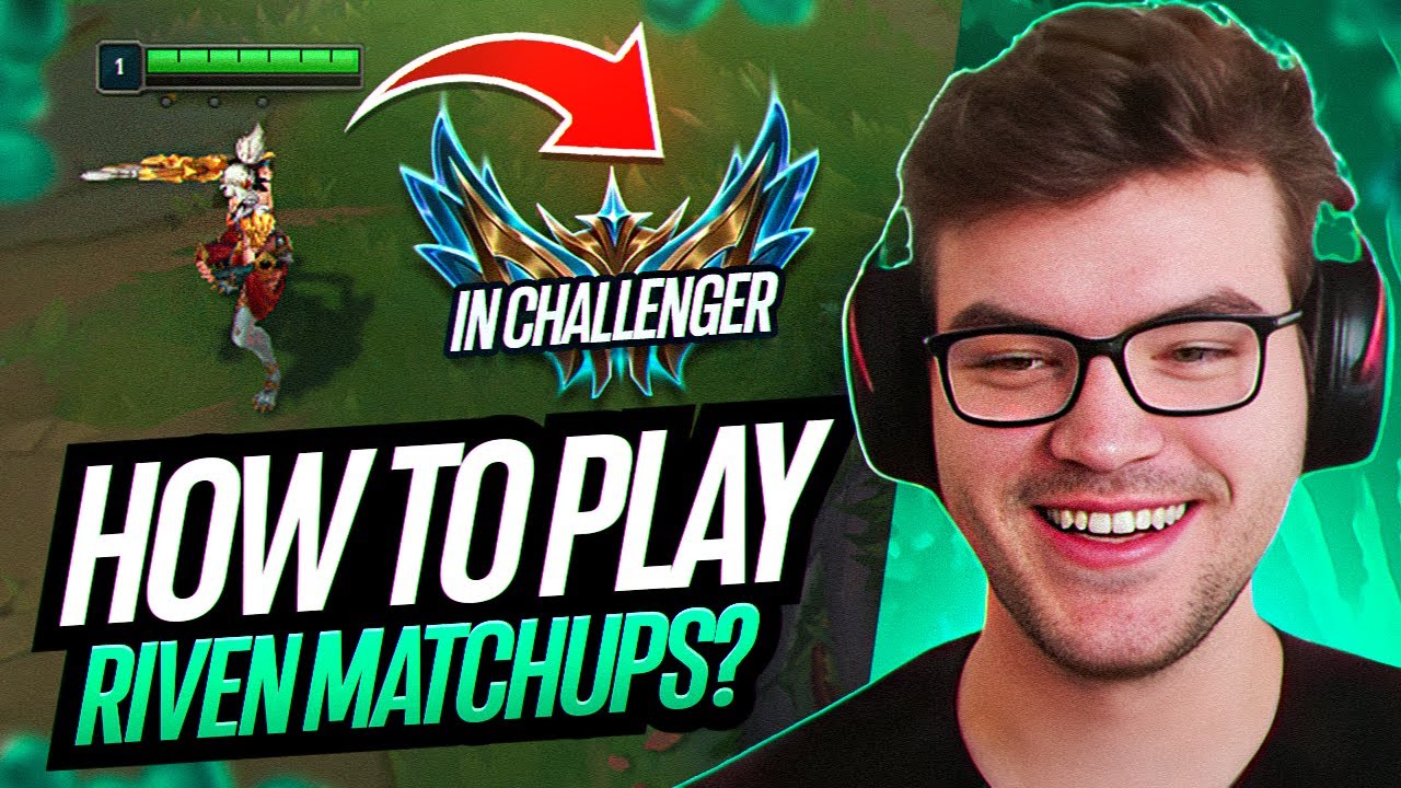 Learn HOW TO PLAY Riven matchups in CHALLENGER MMR