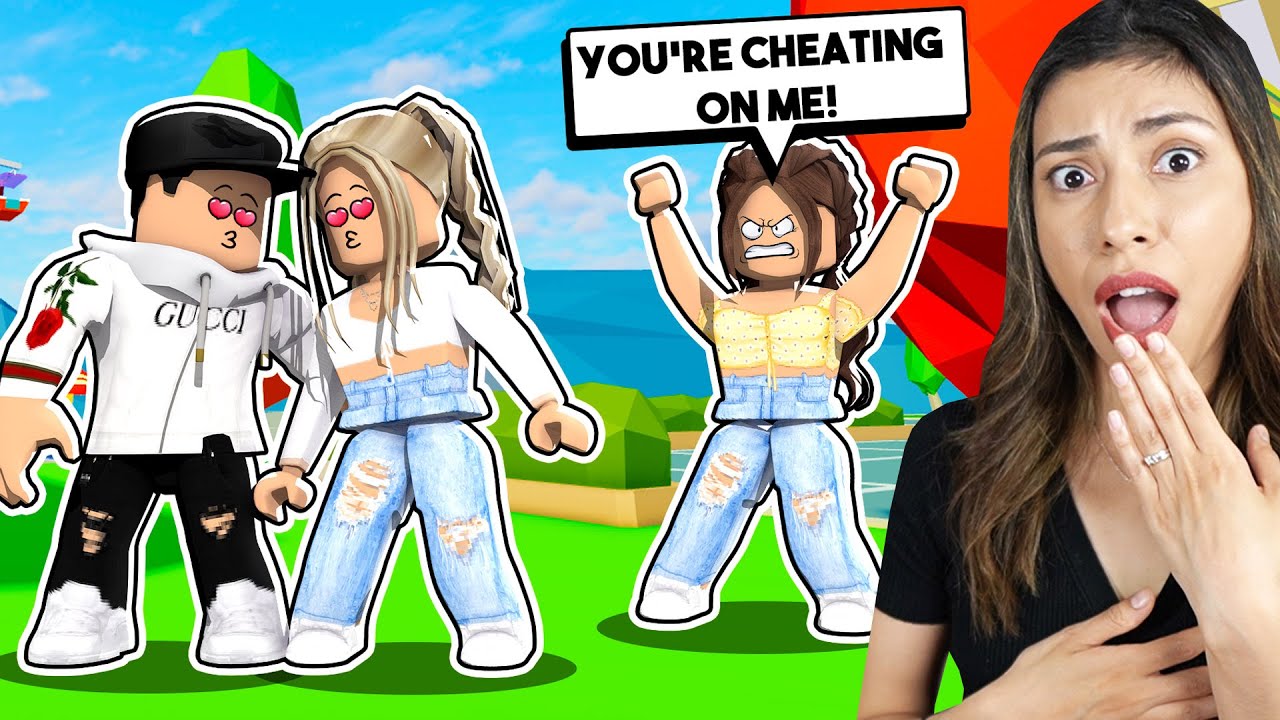 I CAUGHT MY HUSBAND CHEATING ON ME! - ROBLOX (Family Roleplay)