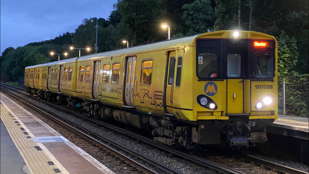 (Rare opportunities) MerseyRail Class 507 Hightown to Southport