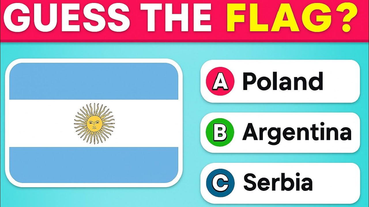 Guess the Flag🚩 🌍 | 20 Countries Challenge | Can You Get Them All Right?