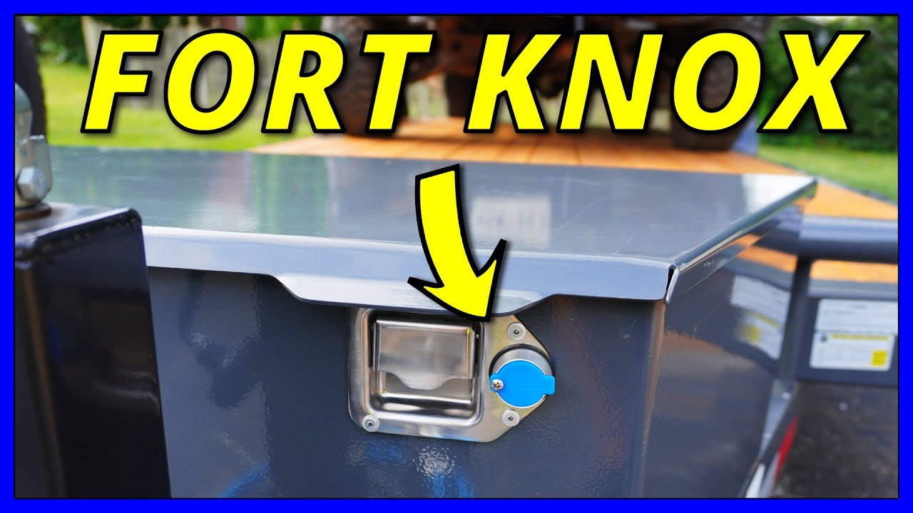 Upgrading the Lock On My Trailer Toolbox - PACLOCK
