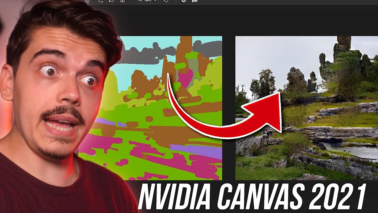 CE LOGICIEL VOUS TRANSFORME EN PEINTRE ! ( NVIDIA CANVAS )