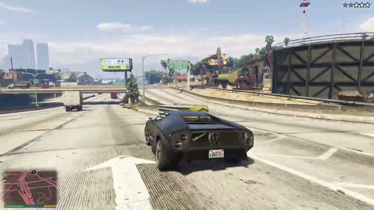 GTA V | Trying to get as much stars as  possible - Episode 3. This got bad quick!