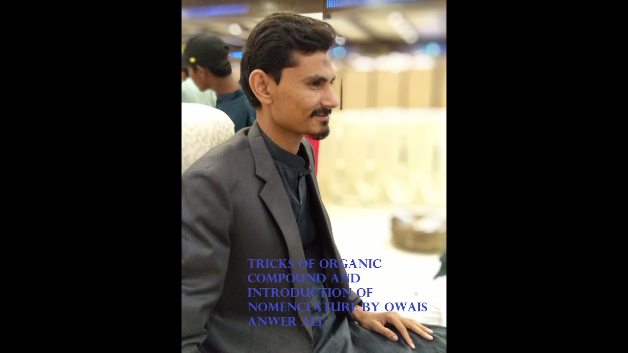 Introduction to nomenclature/ trick to find the atomic masses  / carbon prefix up to 50 by Owais