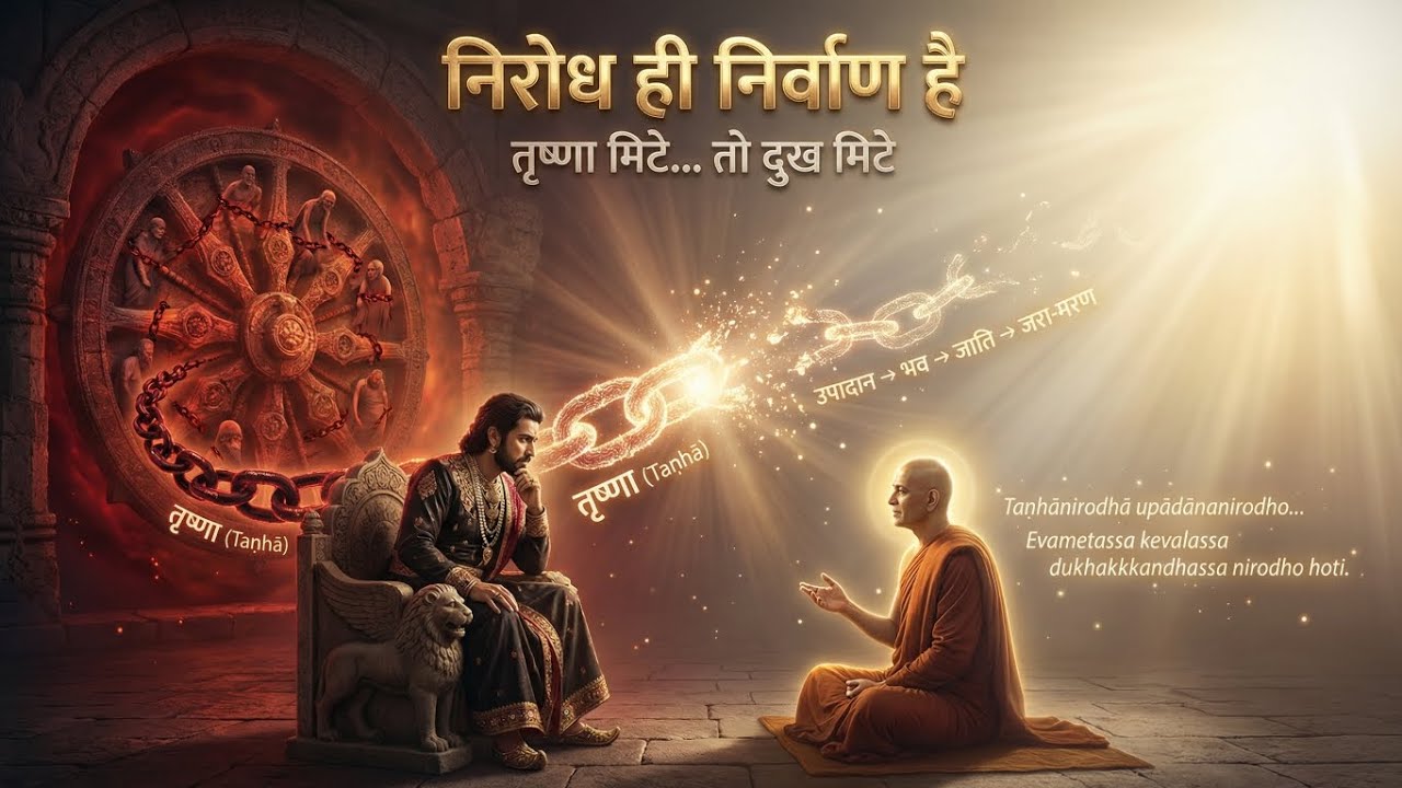  निरोध ही निर्वाण क्यों है? निर्वाण का रहस्य | मिलिंद प्रश्न (Milinda Panha) EP 69 Mil 2.4.8 