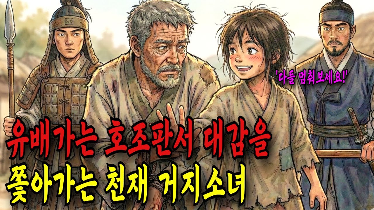 억울하게 역적으로 몰려 유배가는 호조판서 대감 마님을 쫓아가는 천재 꼬마아이, 그 소녀의 정체는?ㅣ옛날이야기ㅣ야담ㅣ전설ㅣ민담ㅣ설화ㅣ오디오북