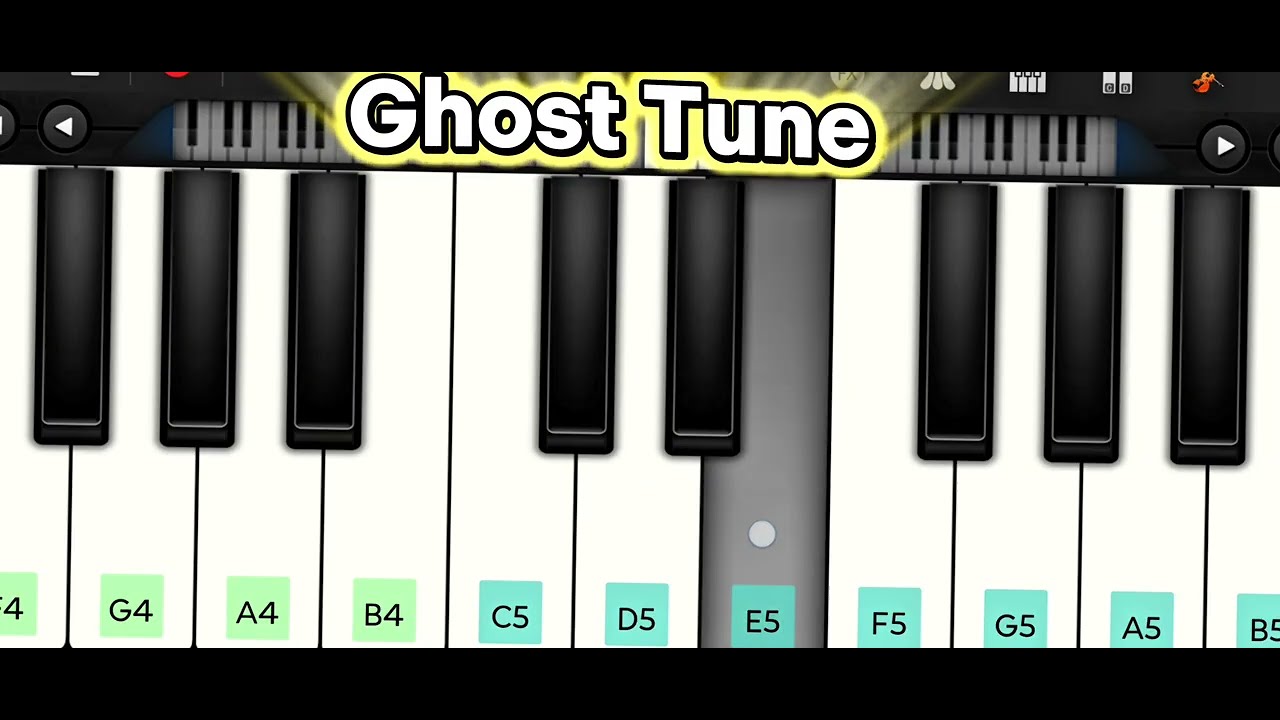Ghost Tune || Mobile Piano #walkband #piano 