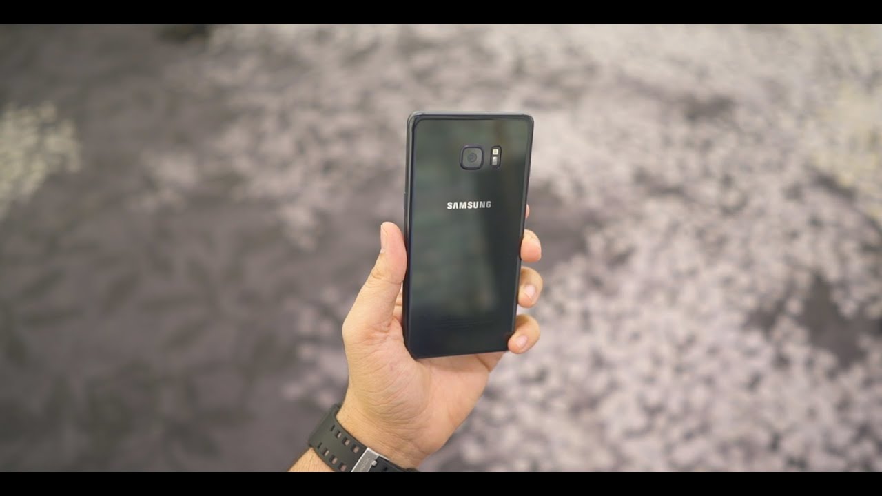 نظرة أولى على جهاز Samsung Galaxy Note 7