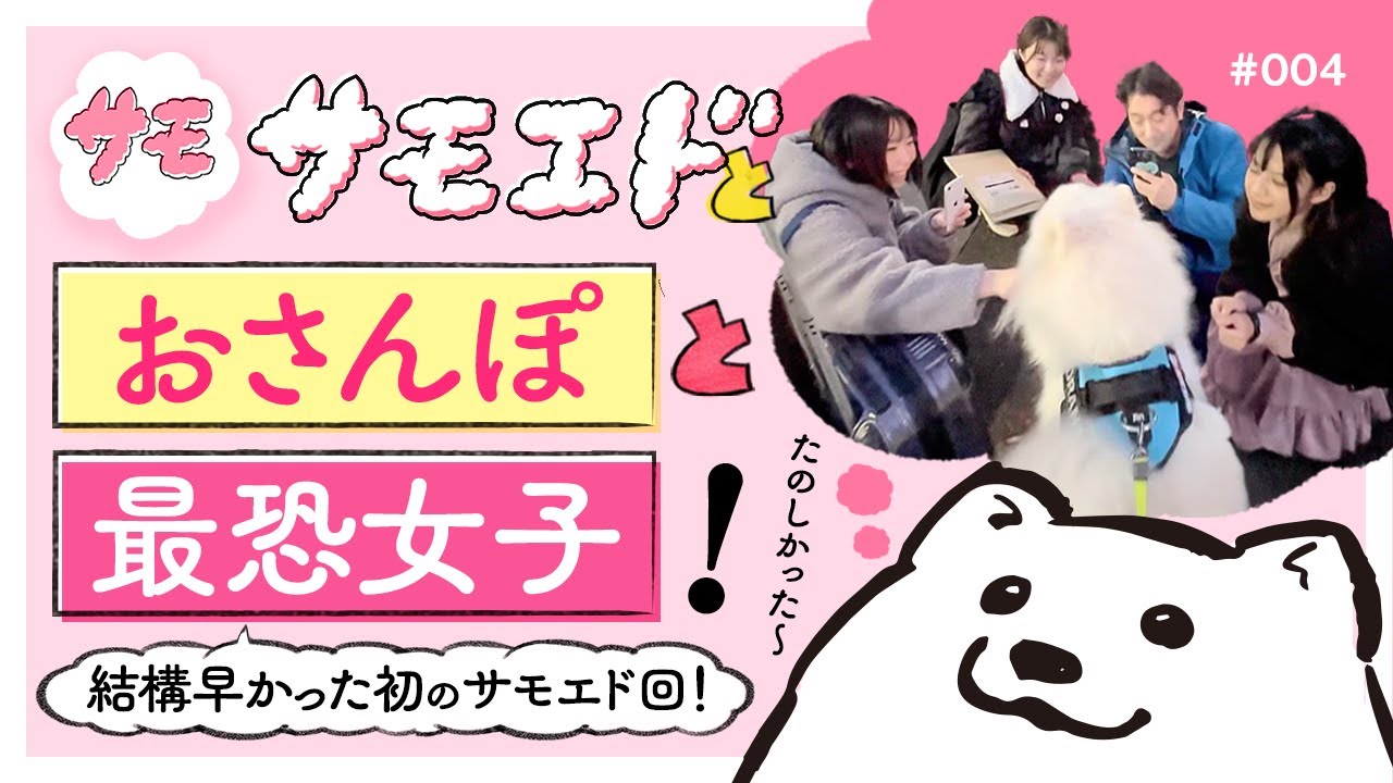 【サモエド】サモエドとおさんぽと最恐女子　＃004