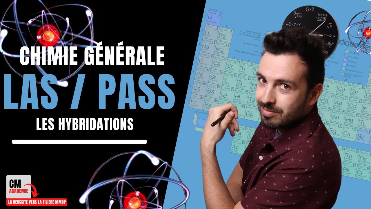 LES HYBRIDATIONS : ⚛️ Sp, Sp2, Sp3, Sp3d, Sp3d2 ! Comment ça marche ?