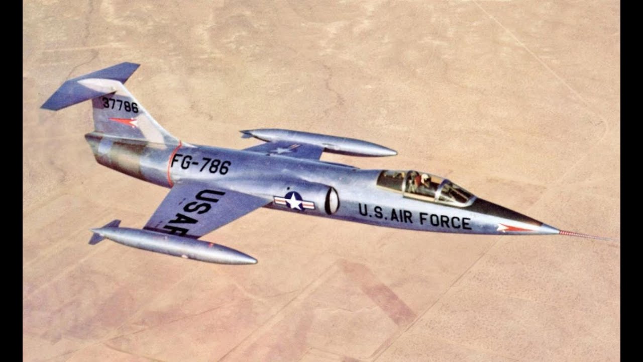 F-106 vs F-104 Dogfight