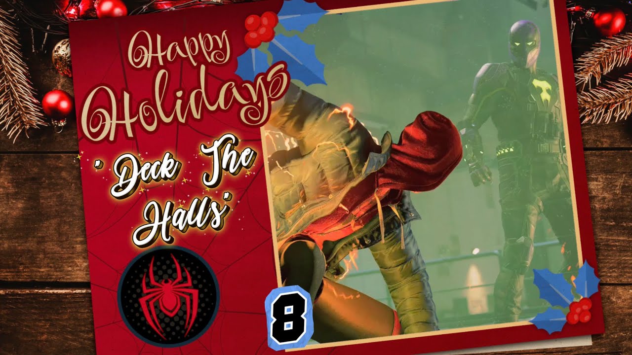 Spider-Man: Miles Morales Walkthrough Part 8 - "Deck The Halls" | (PS5 Gameplay)