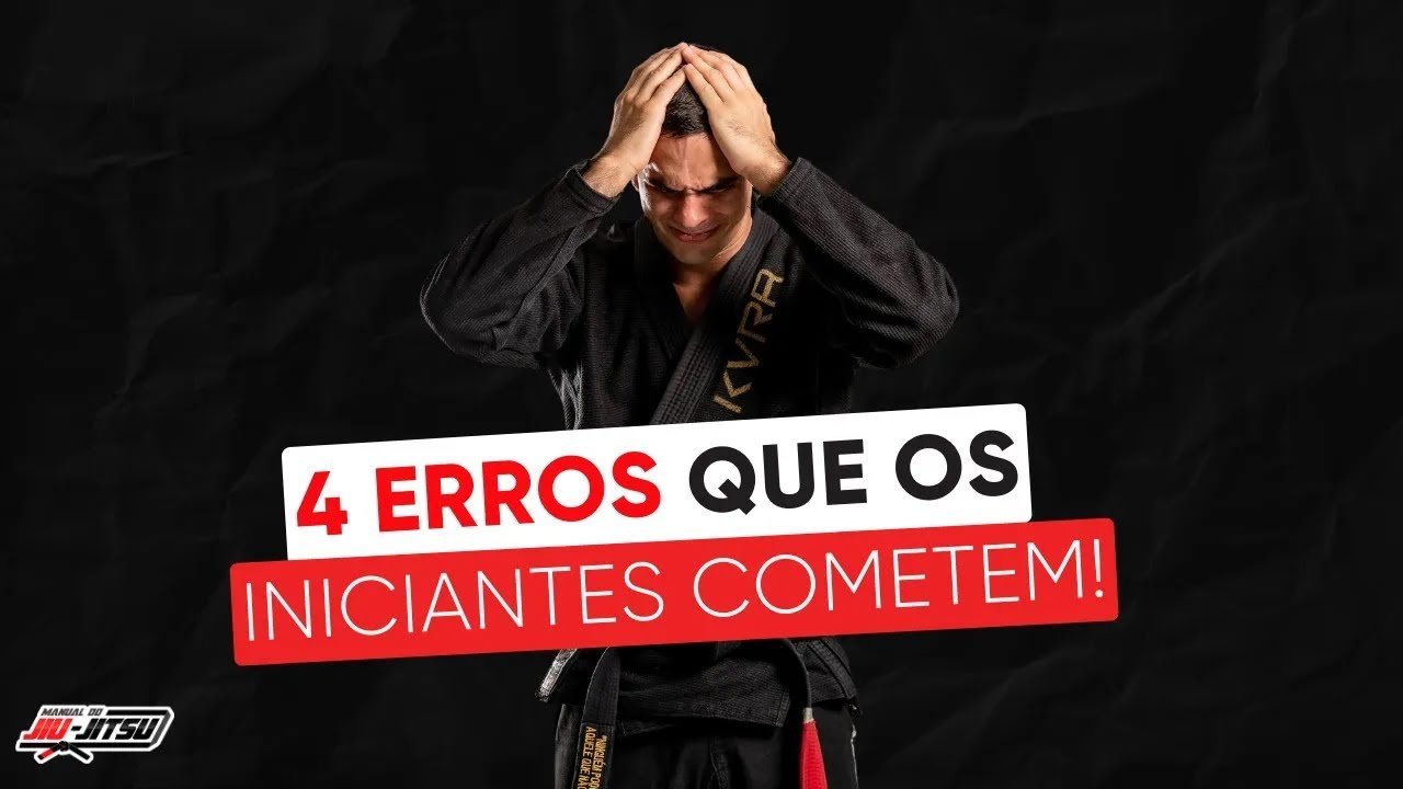 Jiu-jítsu- 4 erros que todo faixa branca comete