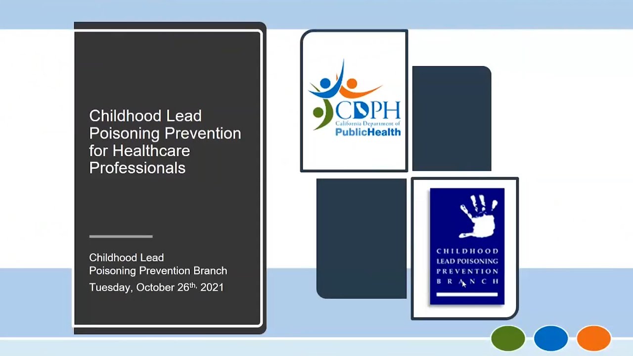 Lead Week 2021 Webinar for Health Care Providers