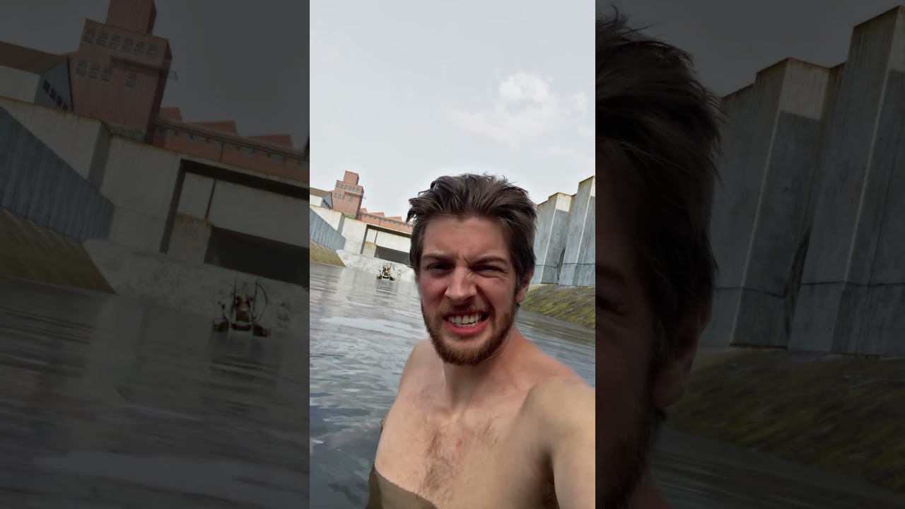 Swimming in the City 17 Canals #halflife2