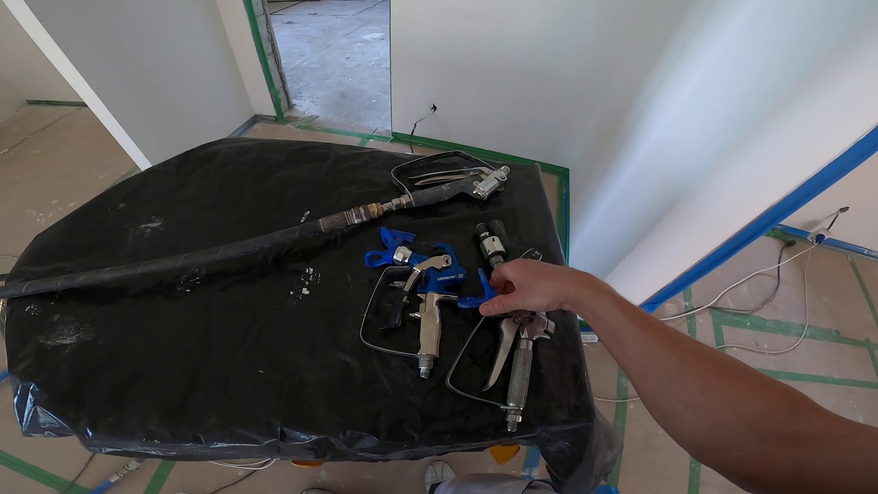 Окрасочный пистолет Graco и Aspro