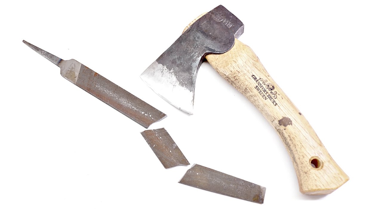 The Laziest Way to Sharpen Any Axe to Razor Sharp