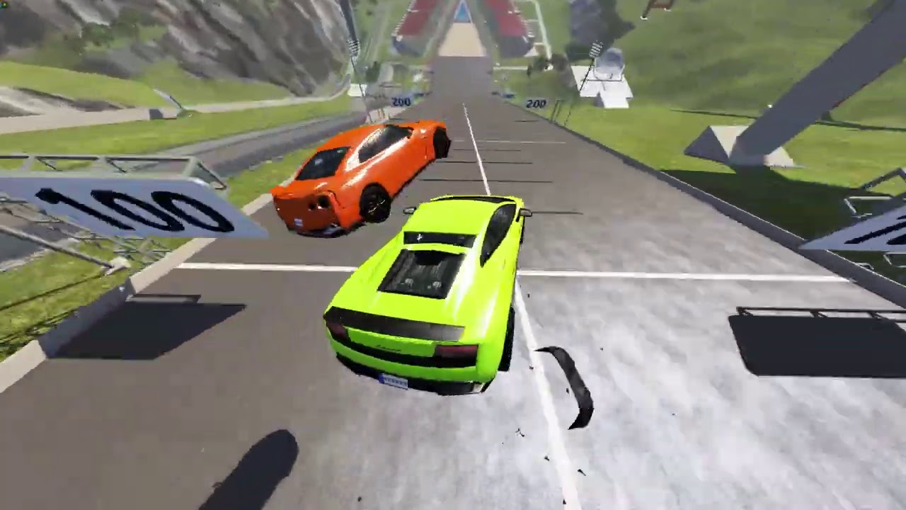 BeamNG drive - Jumps & Crashes #64 | DestructionNation