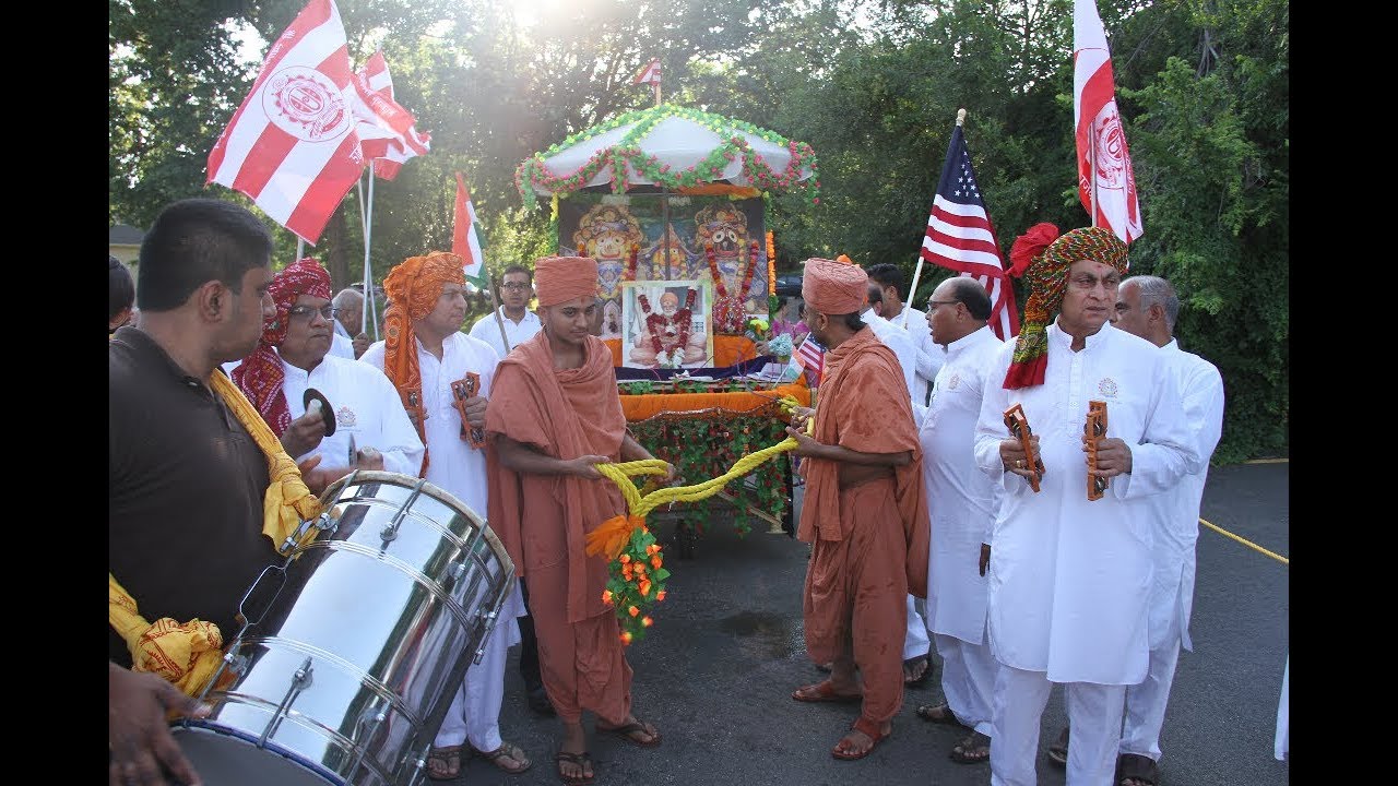 Rathyatra Utsav Highlights | Swaminarayan Gurukul USA | NJ | 15th July 2018