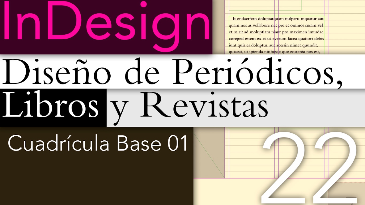 Tutorial InDesign Cuadrícula Base