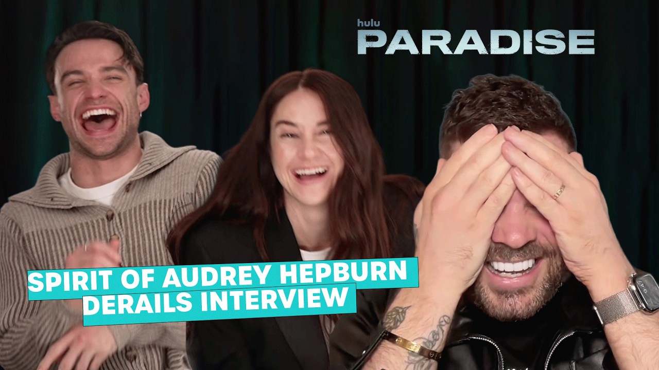 Audrey Hepburn's Spirit Derails Interview with Shailene Woodley & Thomas Doherty