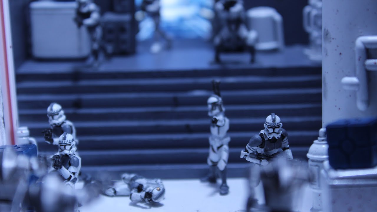 Battle of Kamino Diorama (Star Wars Legion )