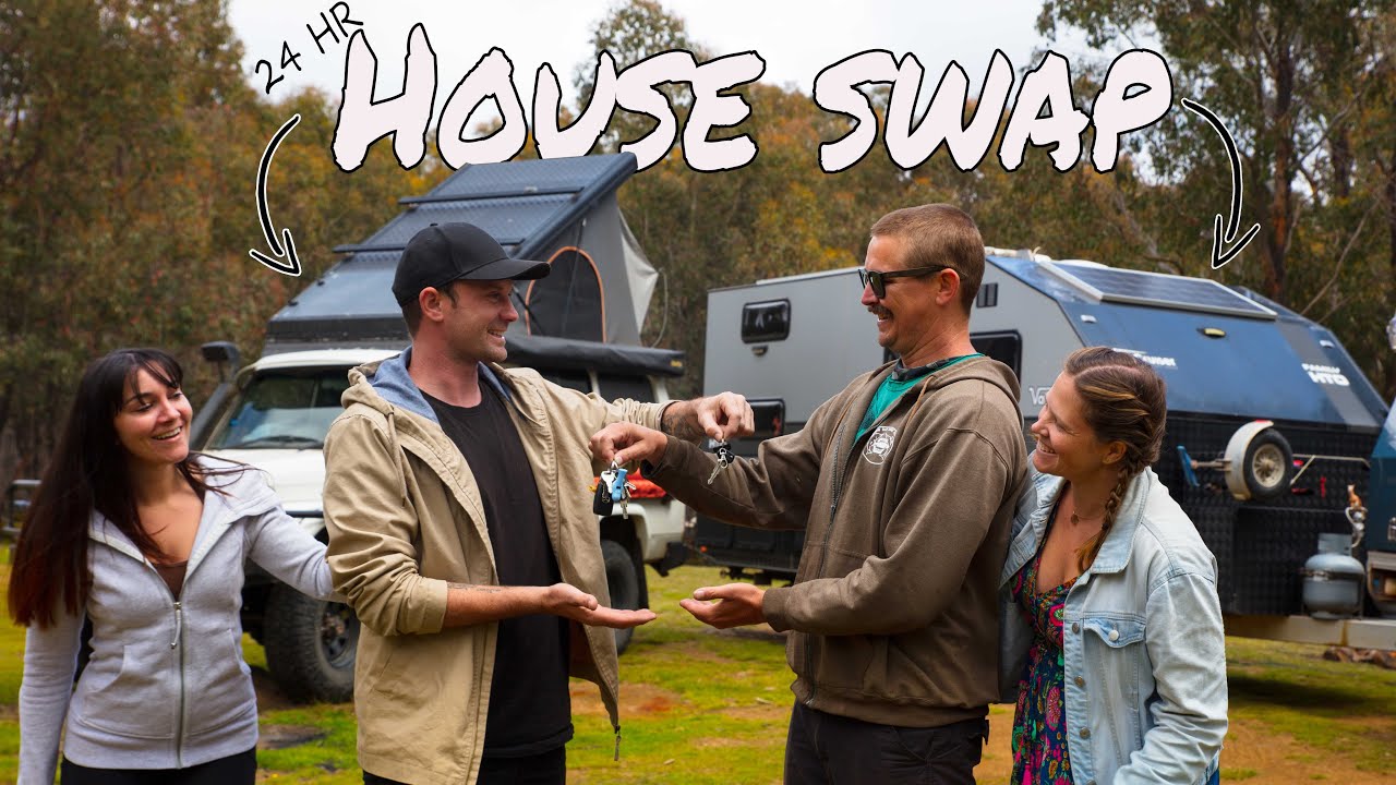 Tiny house swap | Caravan life Vs 4WD life (Ft. Jack & Megan)