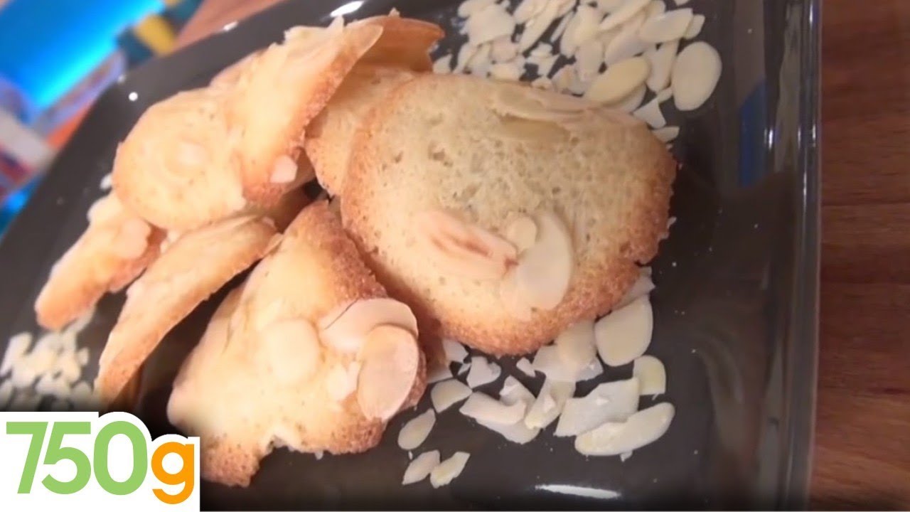 Recette des Tuiles aux amandes - 750g
