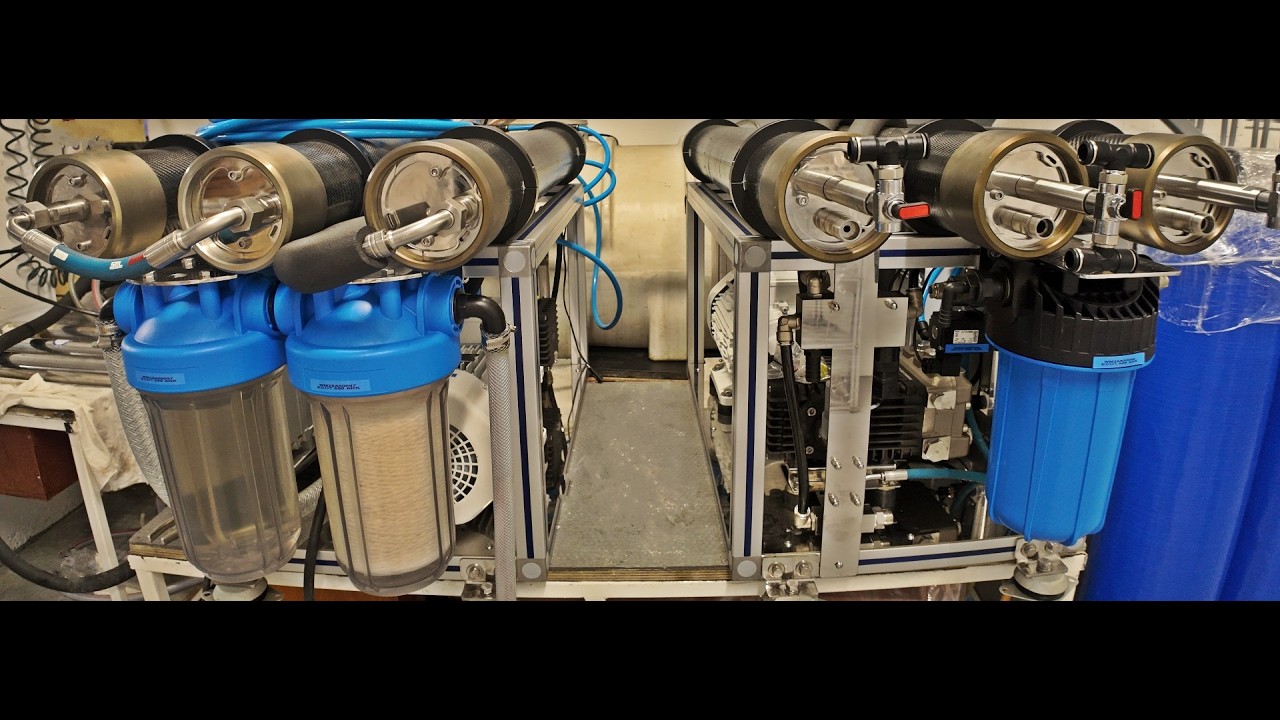 Watermaker Üretim Ve Test Çalışmalarımız (Atölye Süreci)