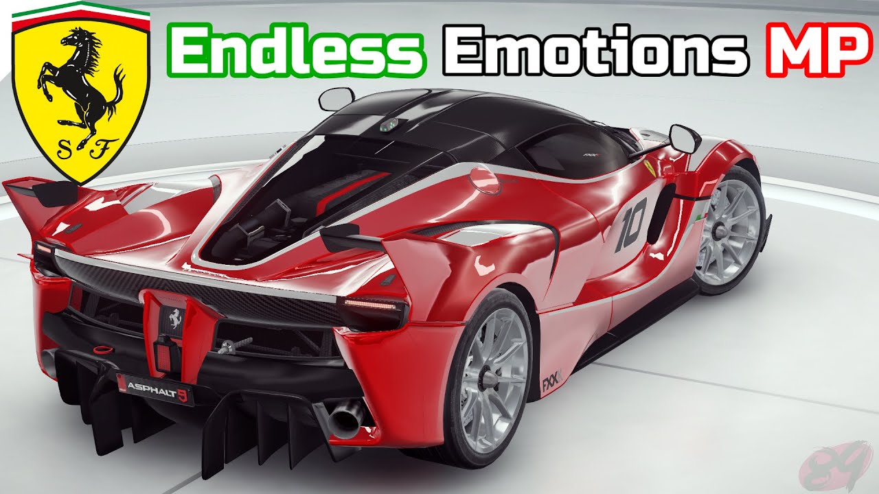 Все машины Ferrari! Многопользовательский сезон Asphalt 9 Endless Emotions