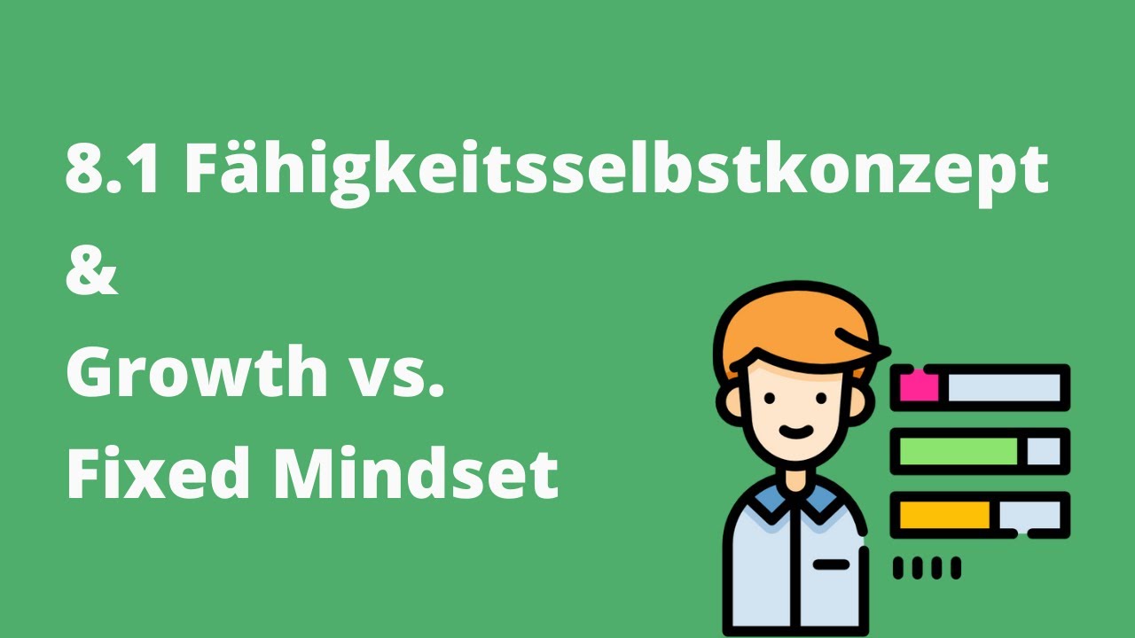 Motivation und Unterricht: 8.1 Fähigkeitsselbstkonzept & Growth vs. Fixed Mindset