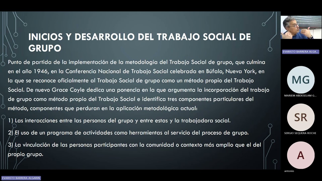 Tutoría 9. Fundamentos de Trabajo Social . Trabajo Social UNED. Evaristo Barrera 2025-2026