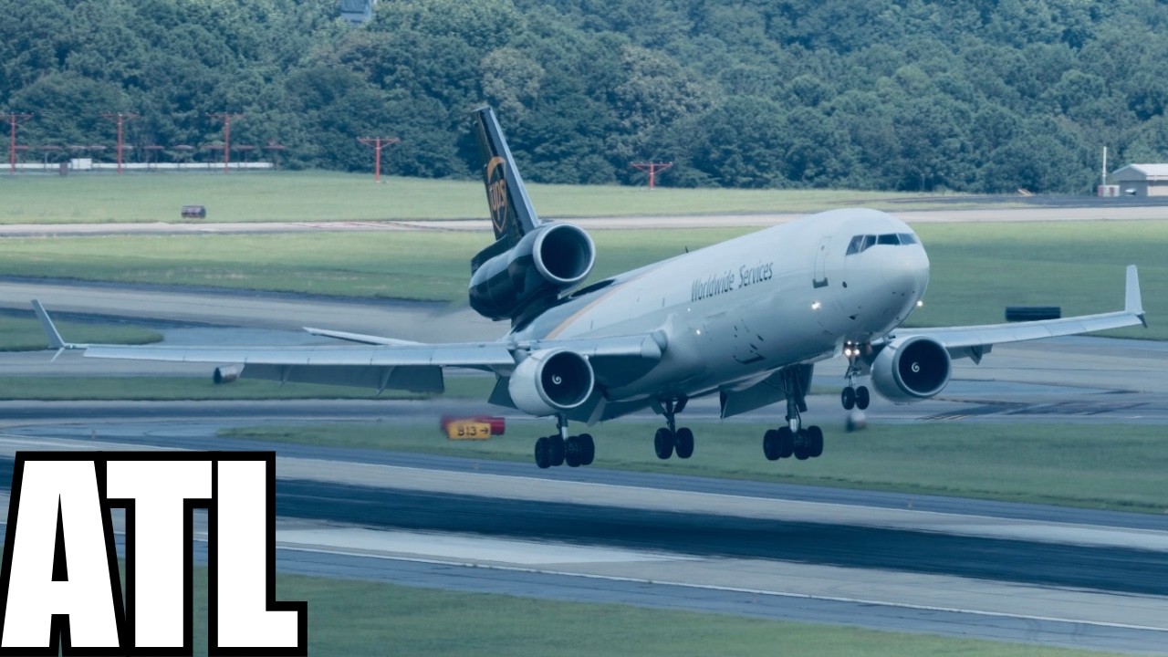 Rare Jets & Heavy Action! ATL Planespotting with 747, A350s, MD-11 & More | Hartsfield-Jackson in 4K