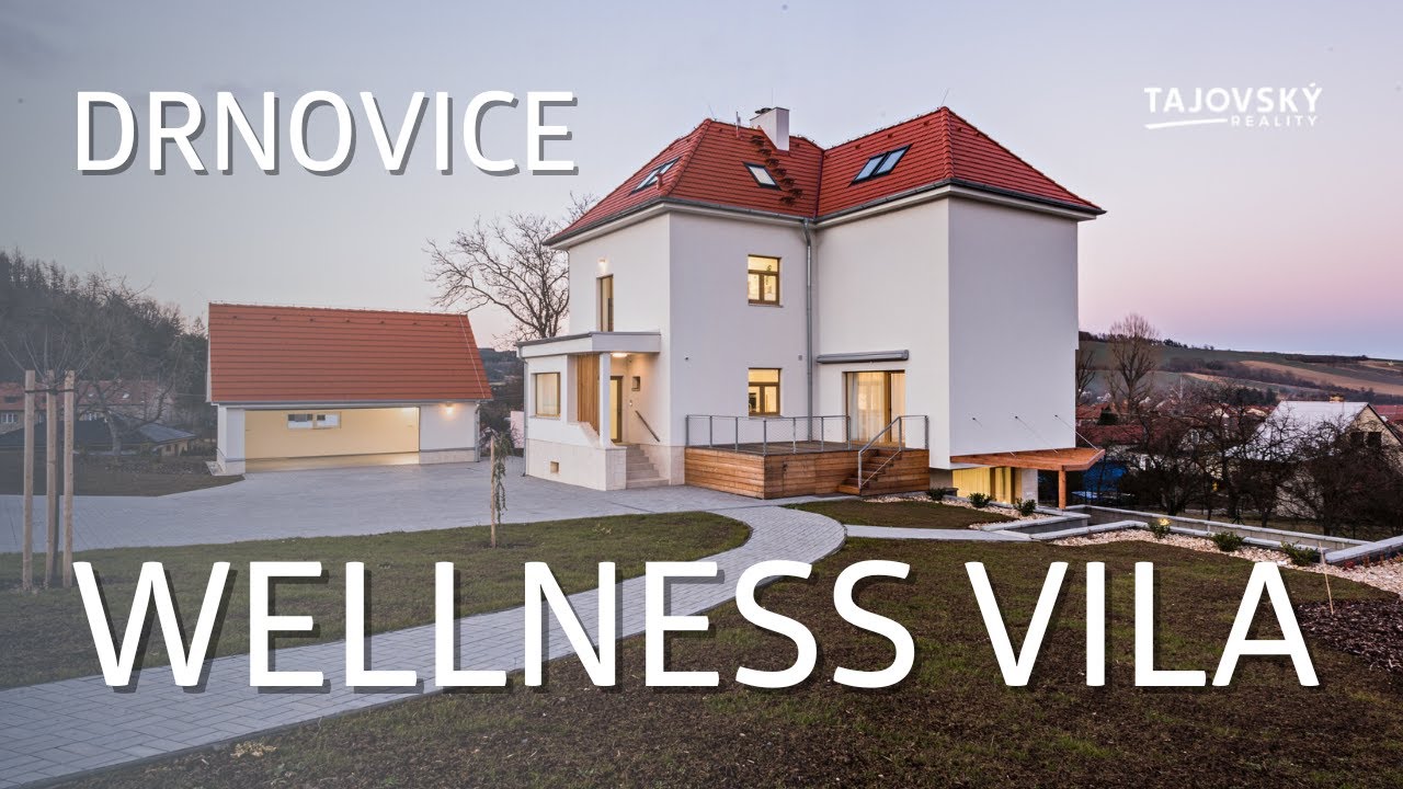 Videoprohlídka Wellness vila Drnovice [TAJOVSKÝ reality s.r.o.]