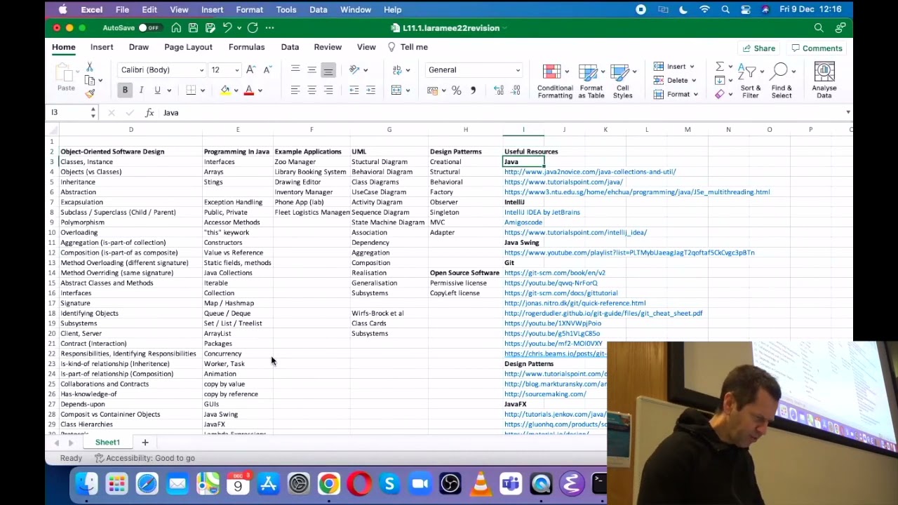 Exam Revision for Developing Maintainable Software