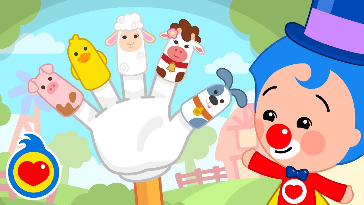 ¡Dedos Animalitos! ¿Dónde Están? ☝️🐾 Canciones Infantiles de Familia Dedo | Plim Plim
