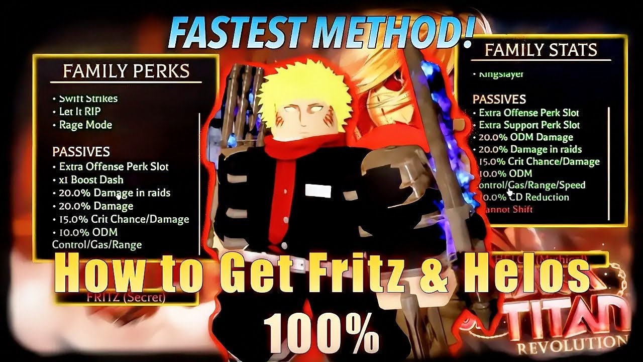 Fritz & Helos EVERY Time? 100% Mythical  Family Guide &ndash; AOT Revolution