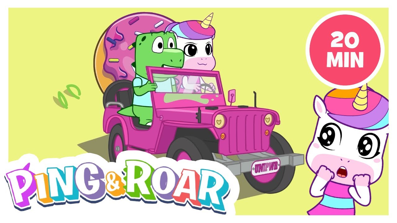 🌟 Ping & Roar Talent Show | 20 Mins Kids Cartoon Compilation | 20 Minute Mashup | 64