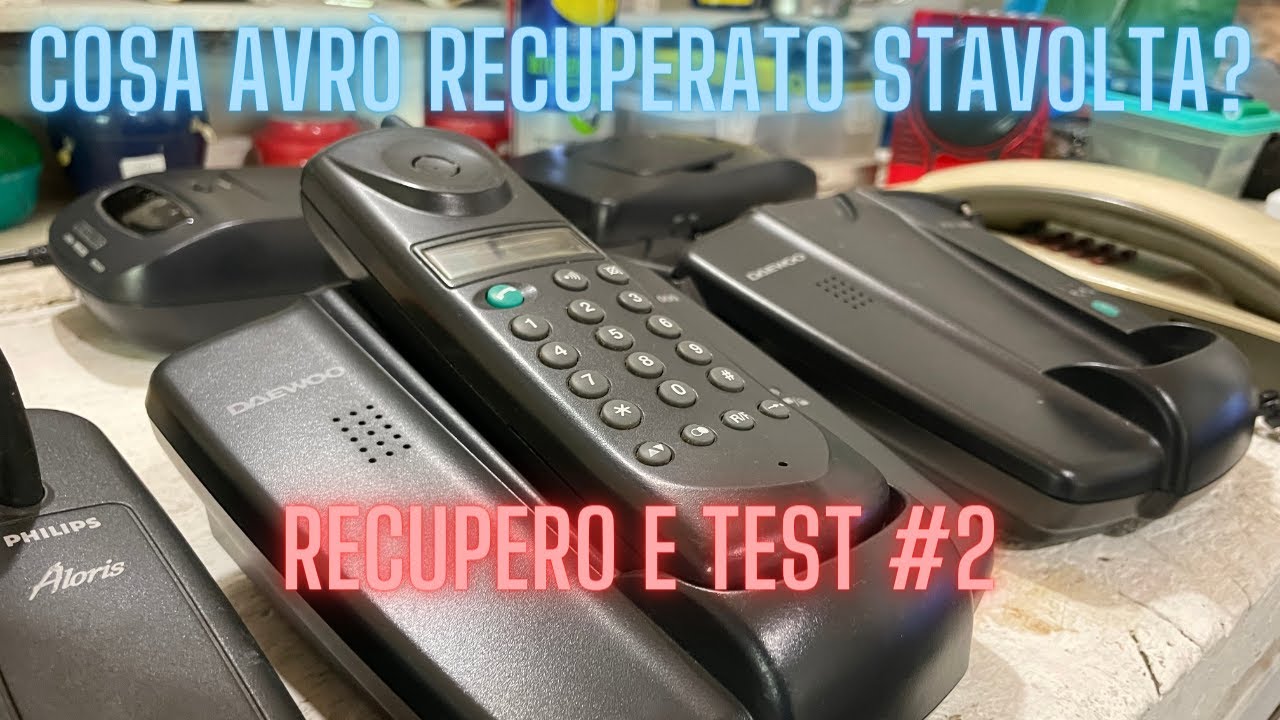 Cosa avrò recuperato stavolta? Recupero e test #2