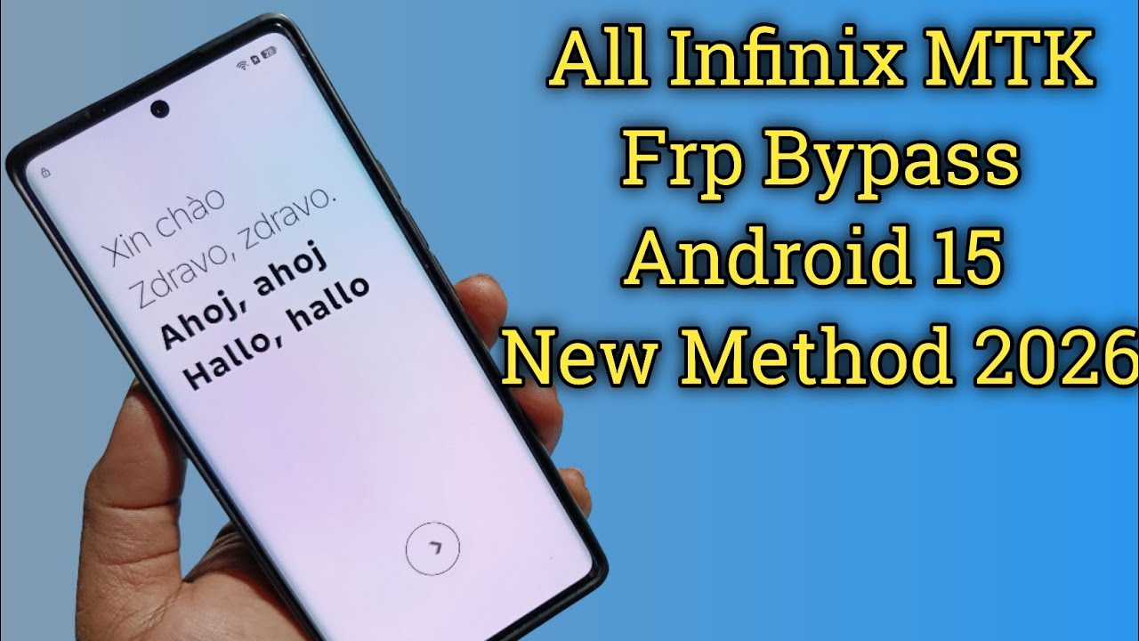 All Infinix Mtk Android 15 Frp Bypass 2026