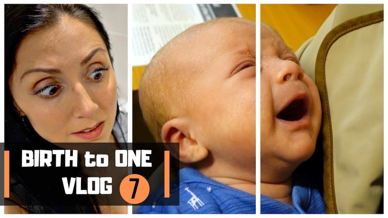 Newborn Vaccination - 3 Shots in the Leg - Vlog #7